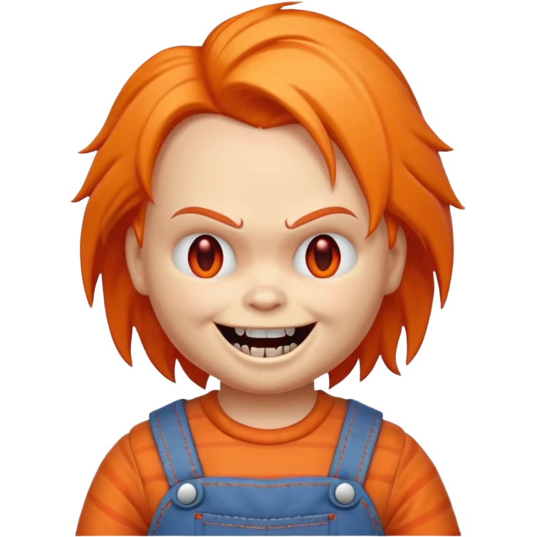Un emojin de chuky emoji