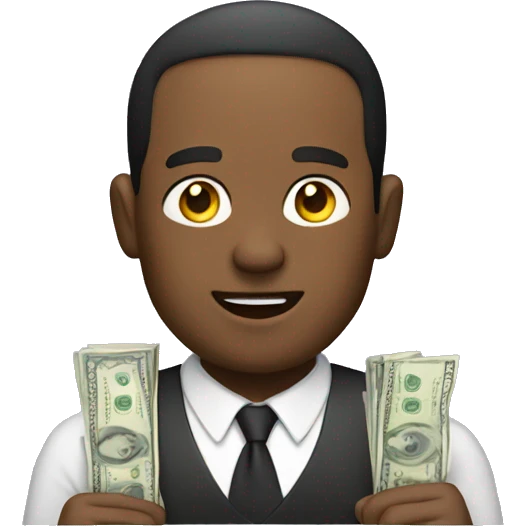 Man with money  emoji