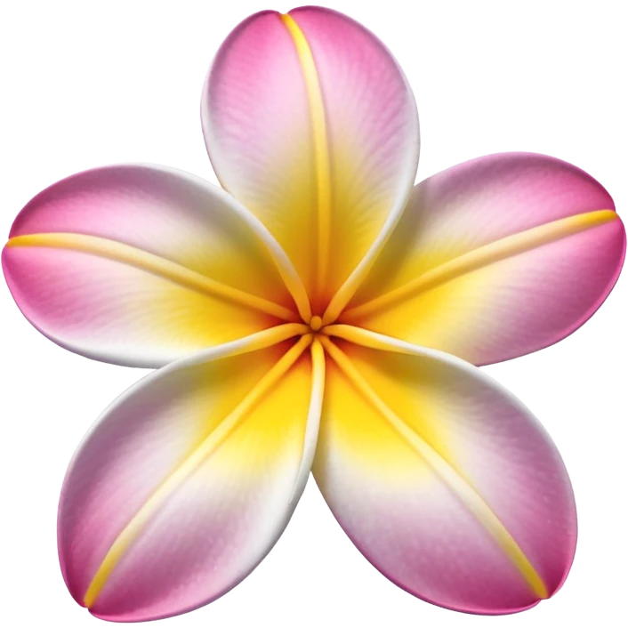 plumeria flower emoji