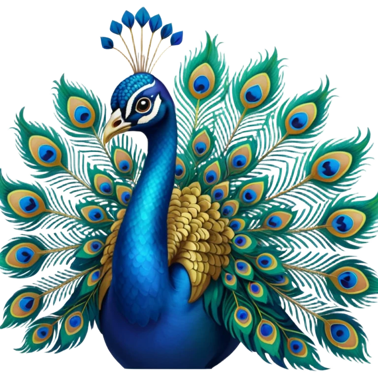 peacock
 emoji