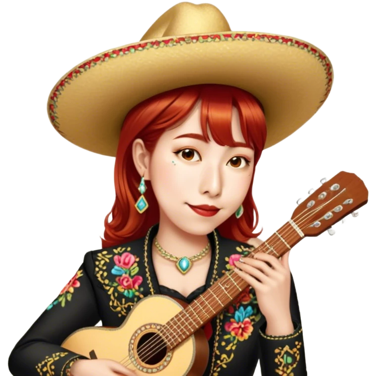 Mariachi Guitarist emoji
