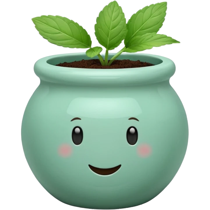 Le Cresuet Cool Mint pot emoji
