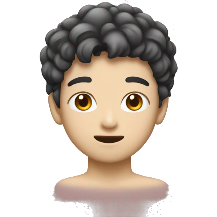 눈물 흘리는강아지 emoji