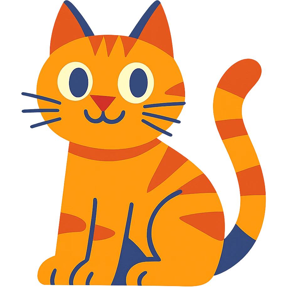 cartoon cat emoji
