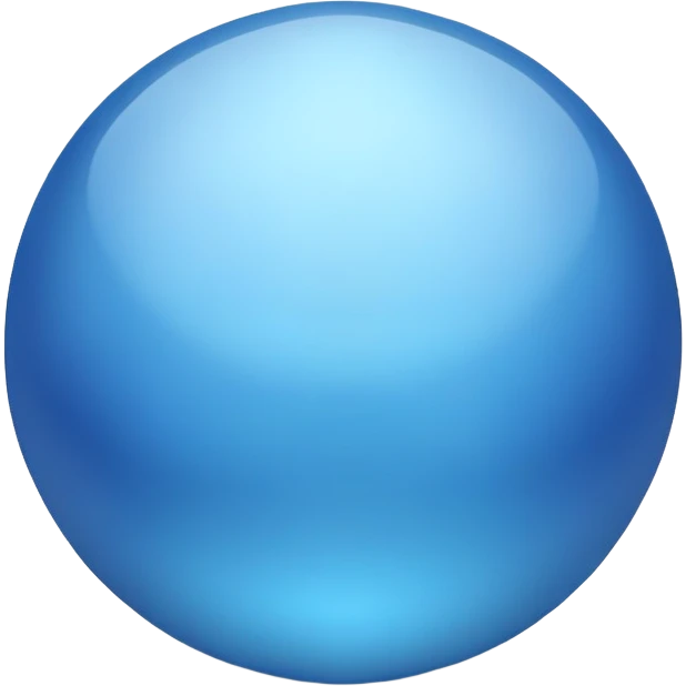 Blue emoji