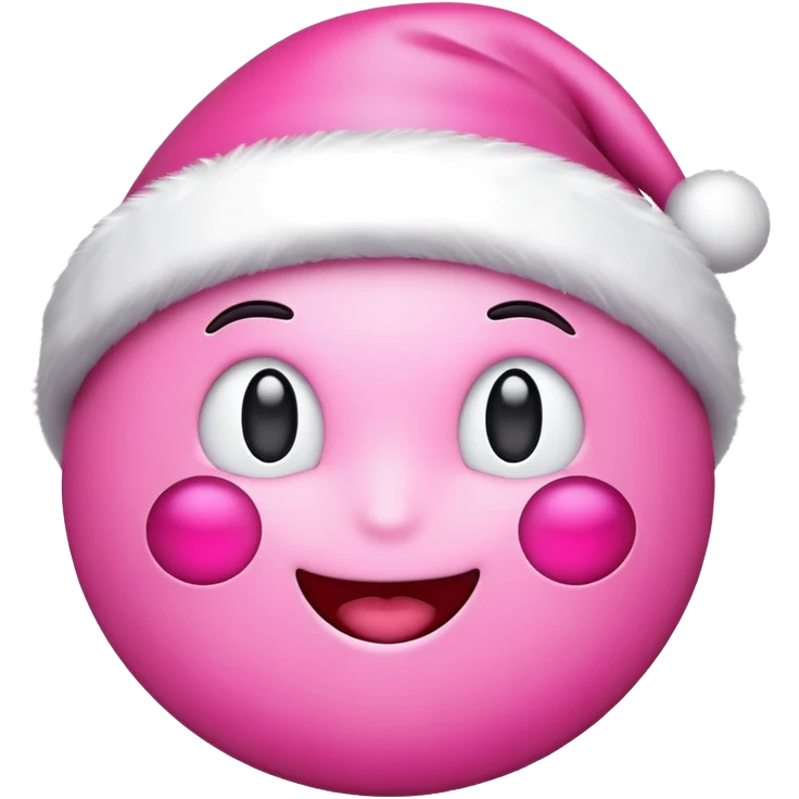 Chirsmas emoji pink aesthetic  emoji