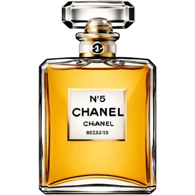 Chanel no.5 perfume bottle  emoji