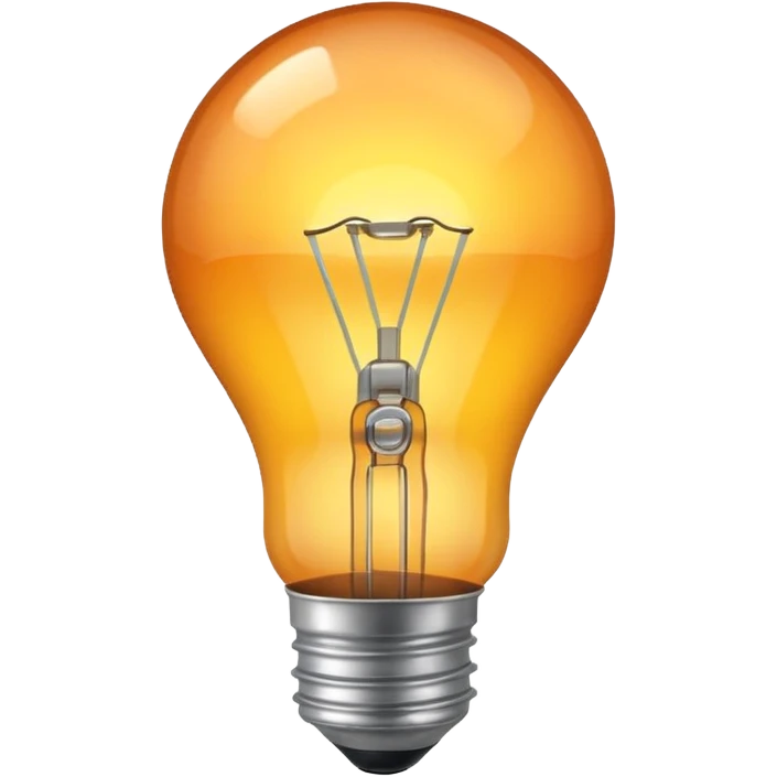 Light bulb emoji