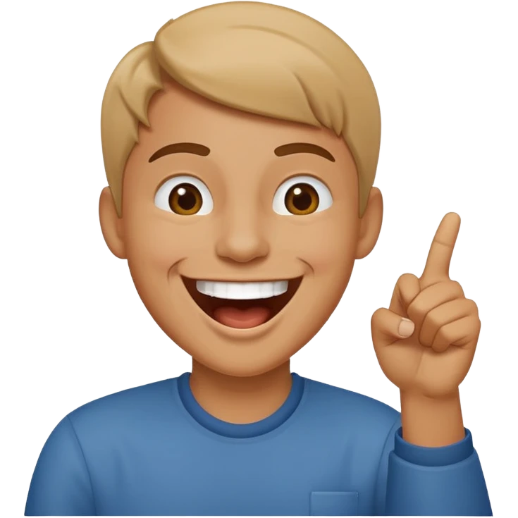 Auslachen mit finger drauf zeigen emoji