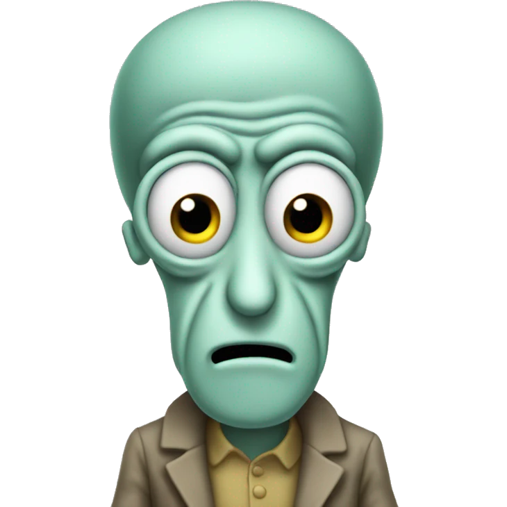 Squidward emoji