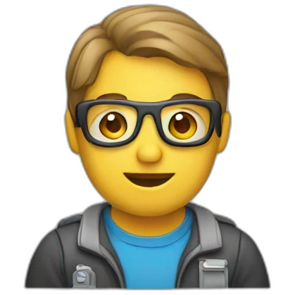 programmer work on the computer  emoji