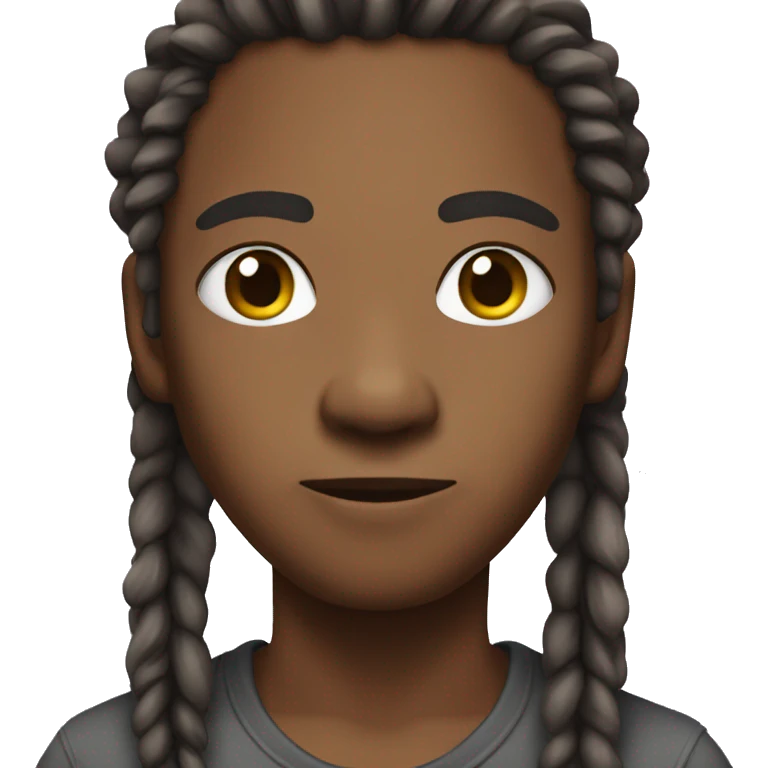 Skylar with dreads emoji