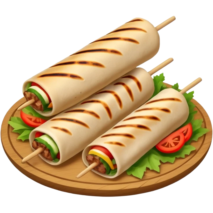 1 shawarma kebab emoji