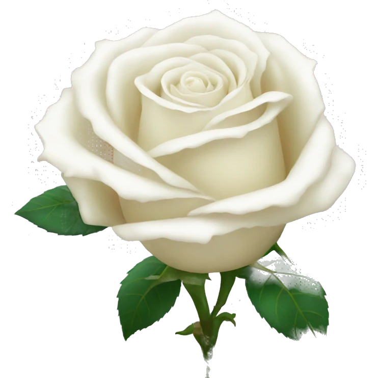 white roses emoji