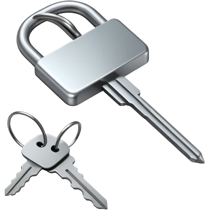 Lock pick emoji
