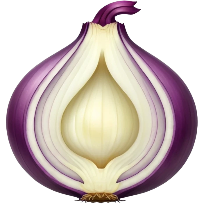 sliced onion  emoji