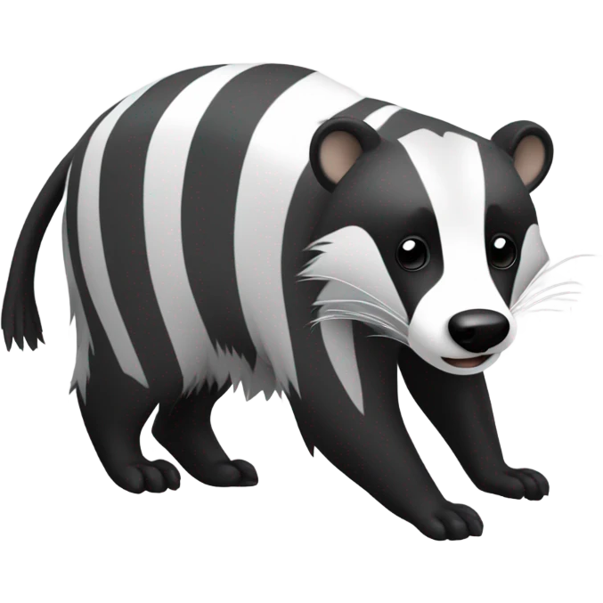 the animal badger emoji
