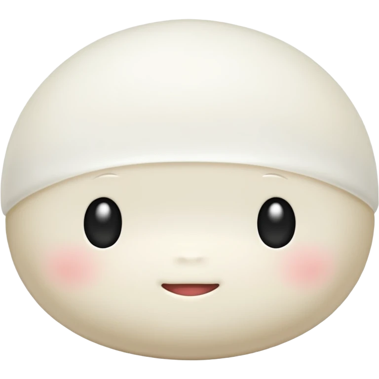 white mochi emoji