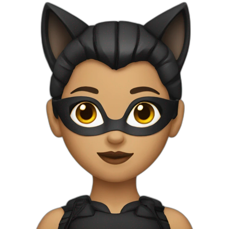 Cat woman emoji