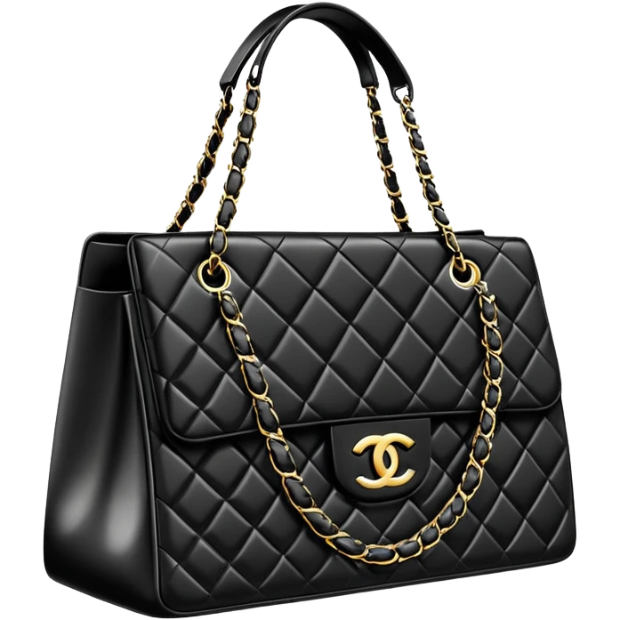 Chanel shopping bag emoji