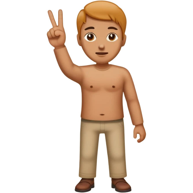 two finger going into butt emoji