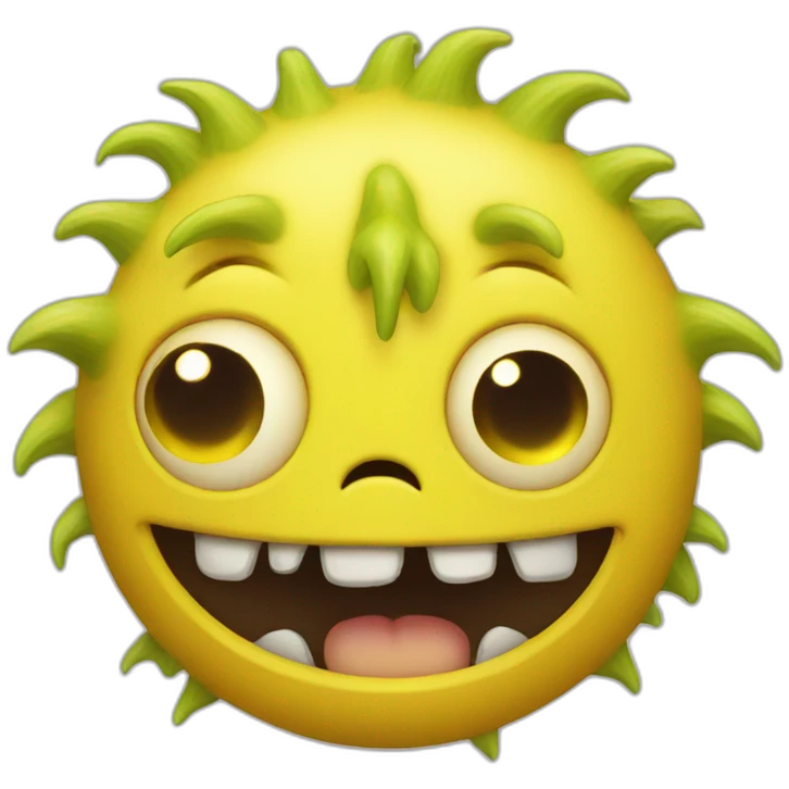 yellow monster emoji