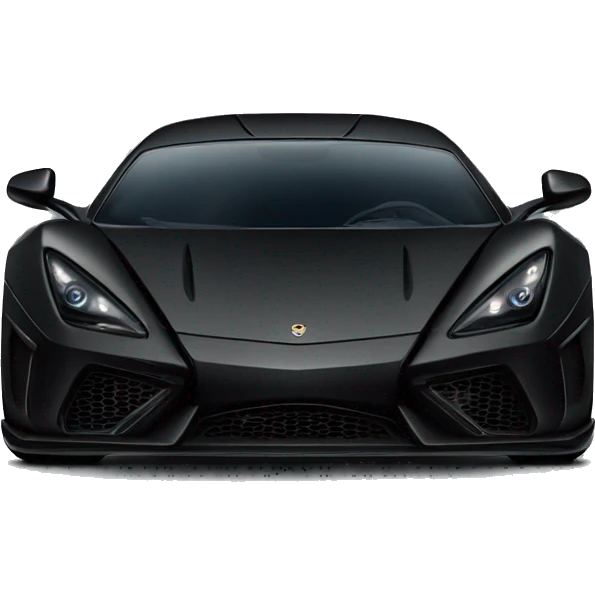 Supercars black emoji