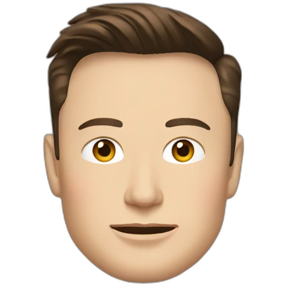 Elon Musk Tesla emoji