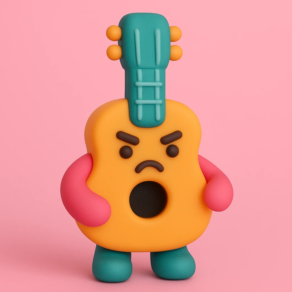 guitar emoji