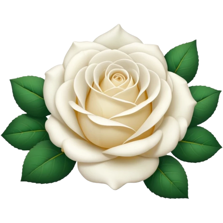White rose emoji