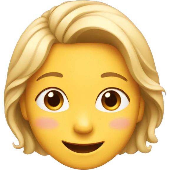 happy girl emoji