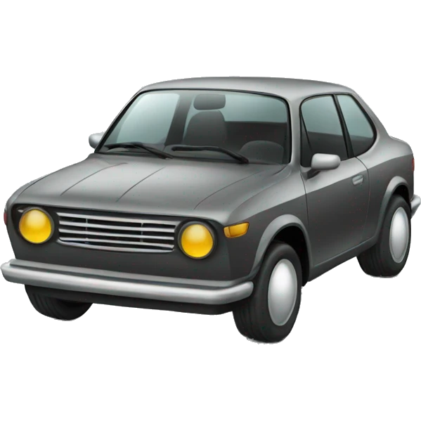 Car with sunglasses emoji