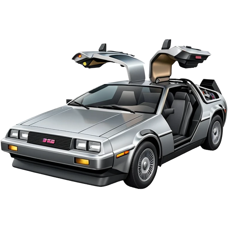DeLorean emoji