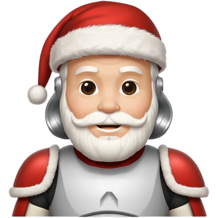 storm trooper santa emoji