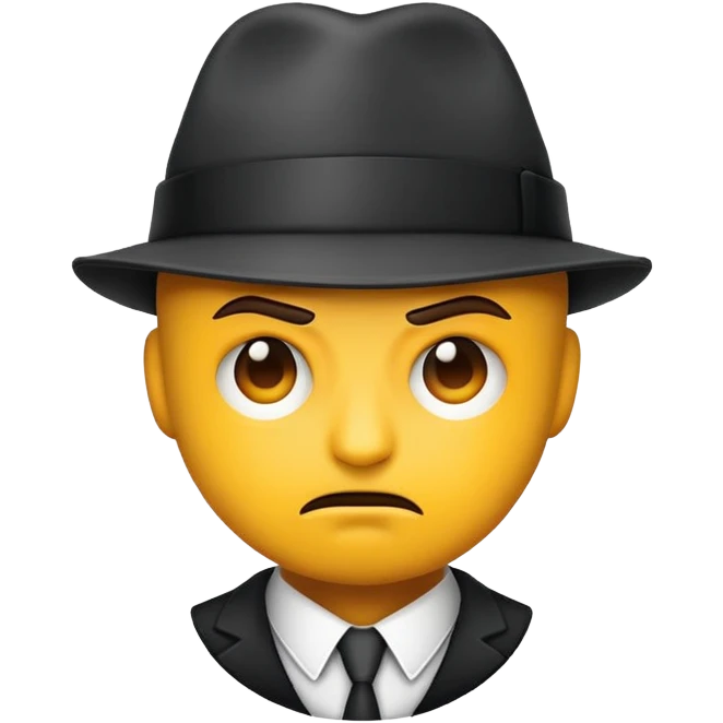 Gangster emoji emoji