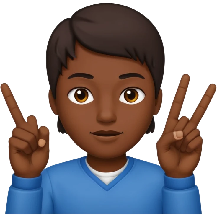 🖕🏽🖕🏽 emoji