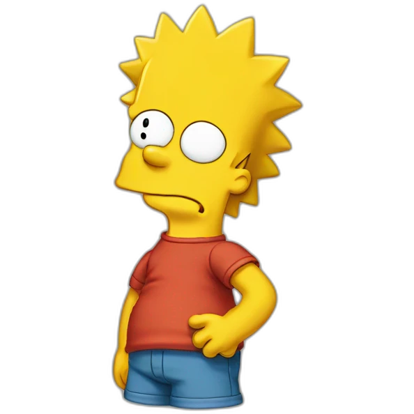 Bart Simpson lafing  emoji