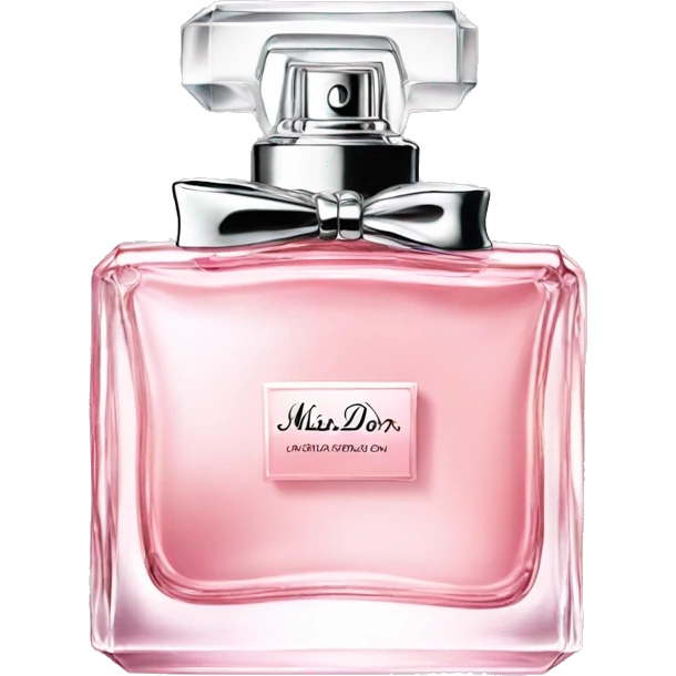 Miss Dior pefume  emoji