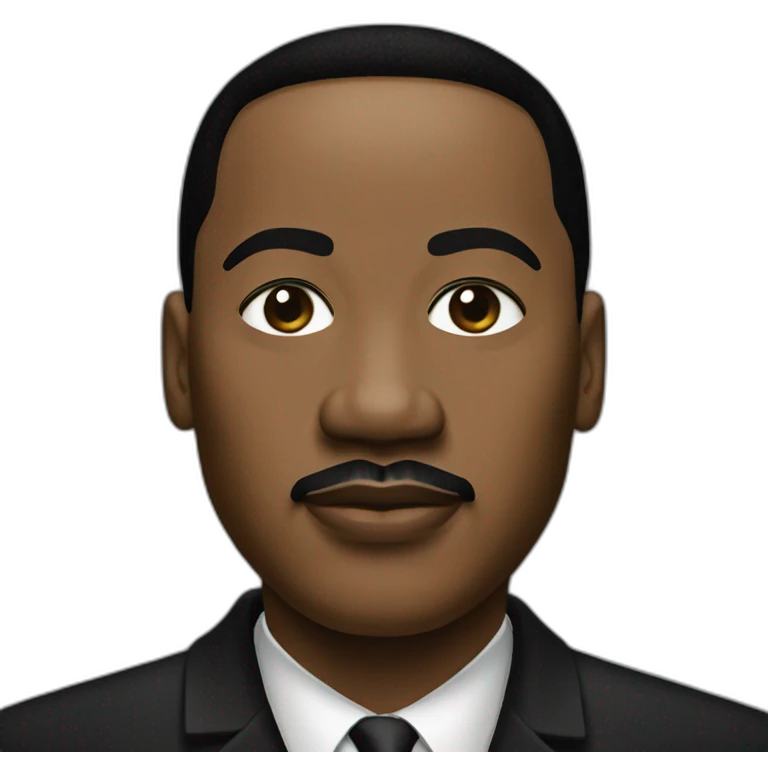 Martin Luther king emoji