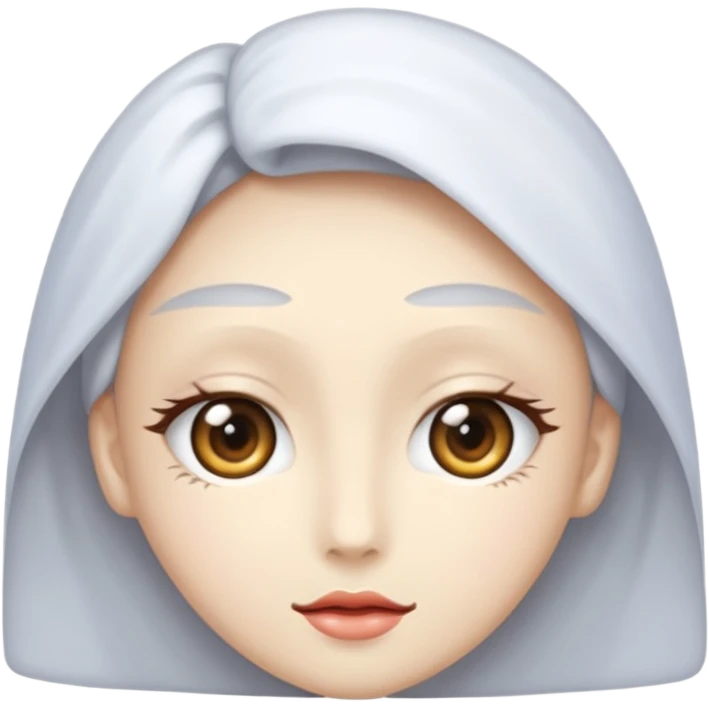  一個白淨的男生在New Beauty 做眼袋美容 emoji