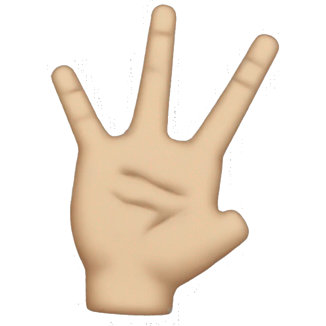 punk hand emoji