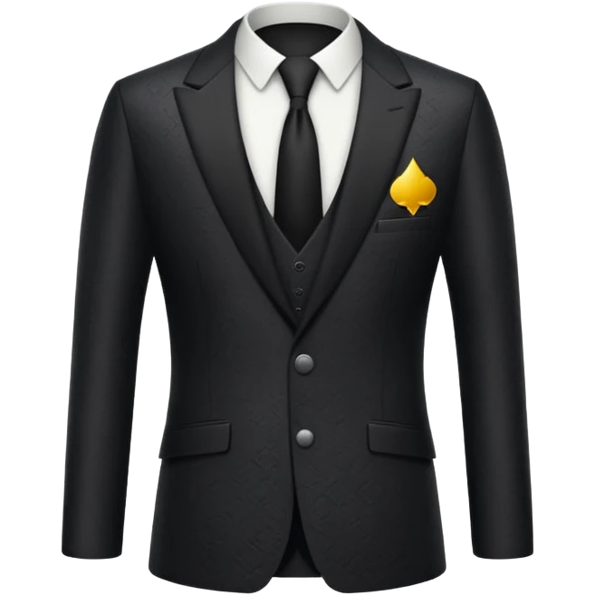 black spade suit emoji