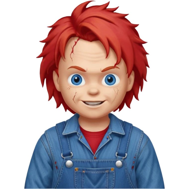 Un emojin de chuky emoji