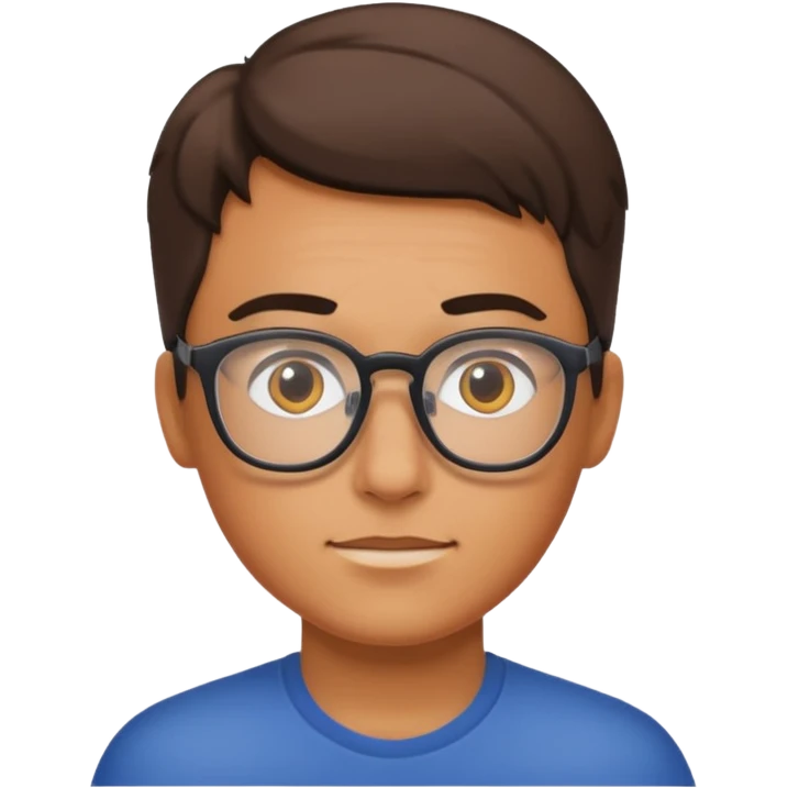 Glasses-Wearing Heroe emoji