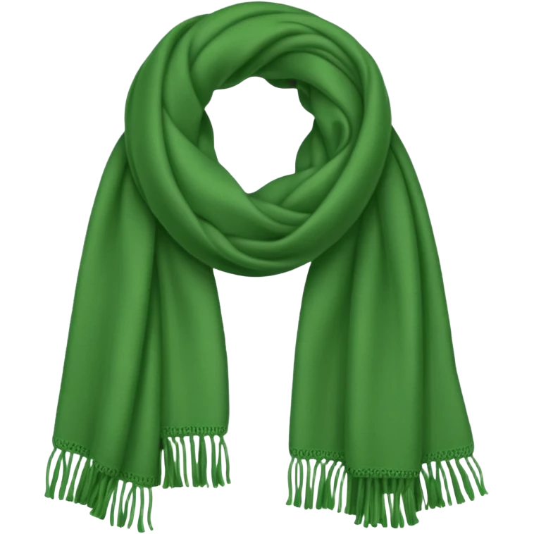 green scarf  emoji