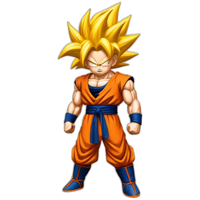 Goku super saiyan 4 emoji