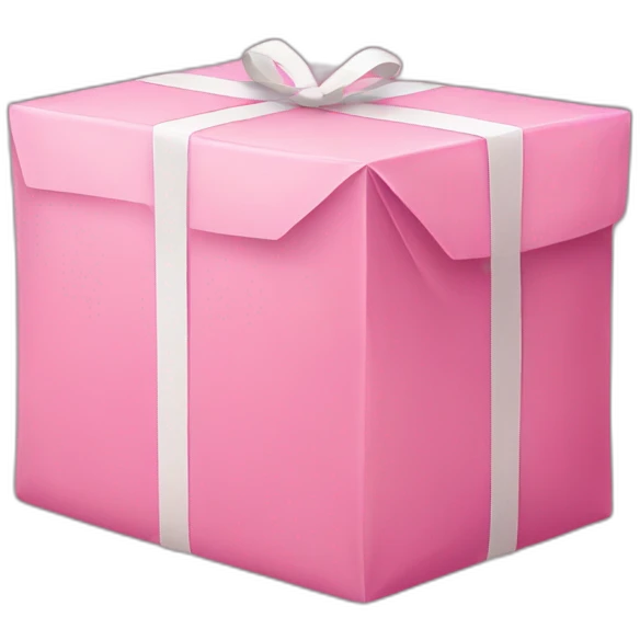 pink parcel emoji