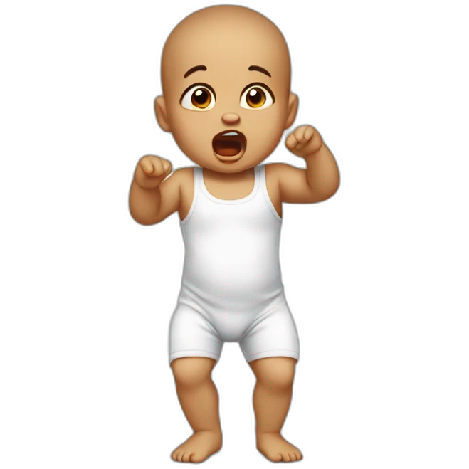 Tantrum baby emoji
