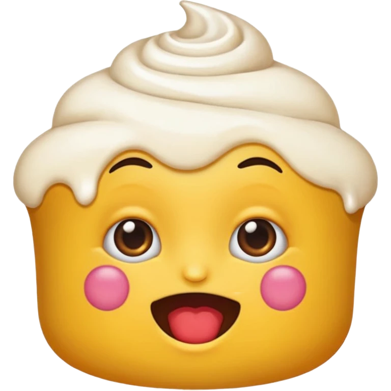 Emoji pervertita e panna in faccia emoji