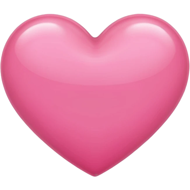 Pink heart emoji